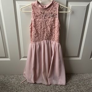 Speechless pink dress!